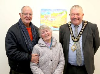 Mayor at Inside Out exhibition launch