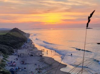 Jill Lennon Whiterocks Beach At Sunset August 2021