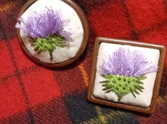 Thistle Brooch Workshop