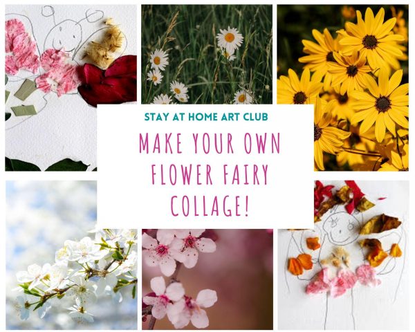 Day 24 - Make your own Flower Fairy Collage!