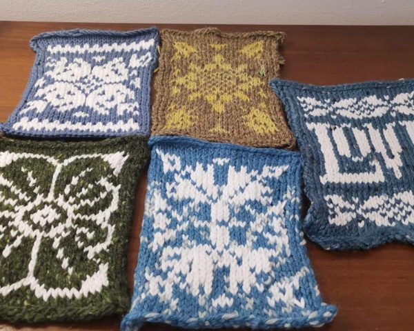 Week 1 - Knit your own Isolation Quilt