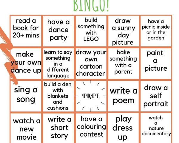Day 18 - Play our Boredom Breaking Bingo!