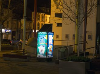 Light Box At Night