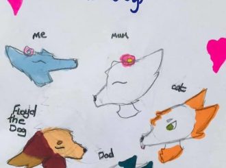 The Welsh Family drawn by Lola